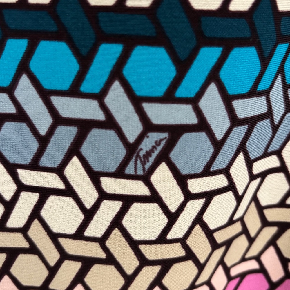 Trina Turk Macee Geometric Dress. Size 2 - Picture 7 of 12